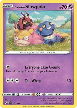 Galarian Slowpoke - SWSH126 - Promo - Holofoil