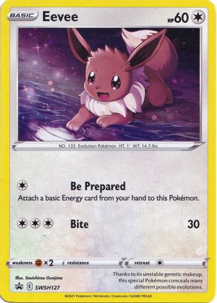 Eevee - SWSH127 - Promo - Holofoil