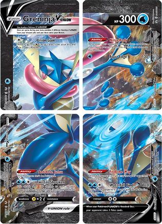 Greninja V-UNION [Set of 4] - - Promo - Holofoil