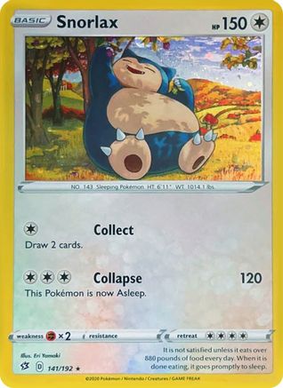 Snorlax - 141/192 - Promo - Holofoil