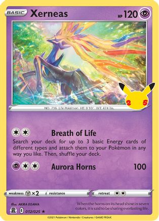 Xerneas - 012 - Holo Rare - Holofoil