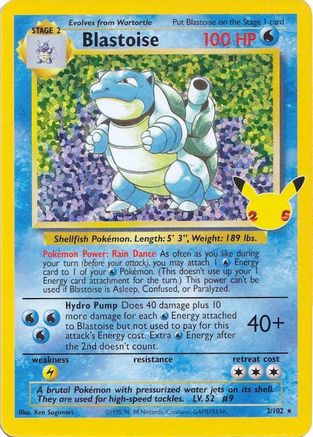 Blastoise - 002/102 - Classic Collection