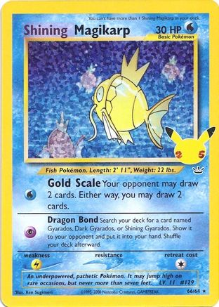 Shining Magikarp - 066/64 - Classic Collection