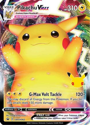 Pikachu VMAX - SWSH062 - Promo - Holofoil