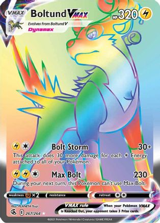 Boltund VMAX (Secret) - 267/264 - Secret Rare