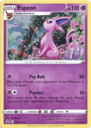Espeon - SWSH174 - Promo - Holofoil