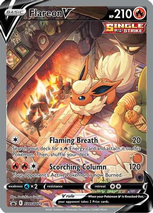 Flareon V - SWSH179 - Promo - Holofoil