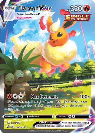 Flareon VMAX - SWSH180 - Promo - Holofoil