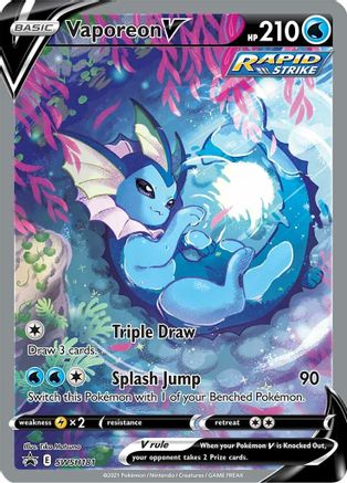 Vaporeon V - SWSH181 - Promo - Holofoil