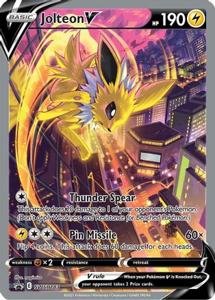 Jolteon V - SWSH183 - Promo - Holofoil