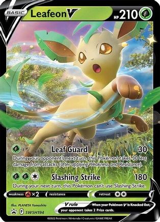 Leafeon V - SWSH194/307 - Promo - Holofoil