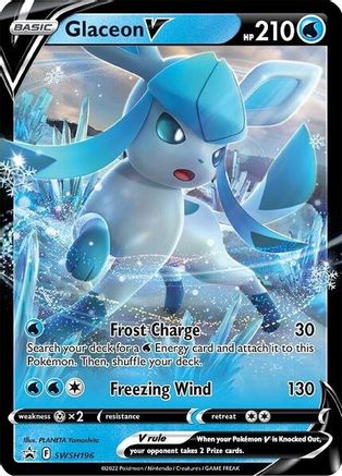 Glaceon V - SWSH196 - Promo - Holofoil