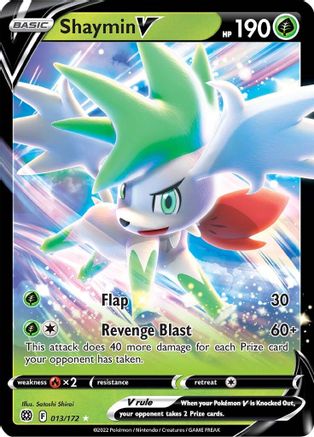 Shaymin V - 013/172 - Ultra Rare