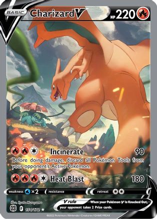 Charizard V (Alternate Full Art) - 154/172 - Ultra Rare