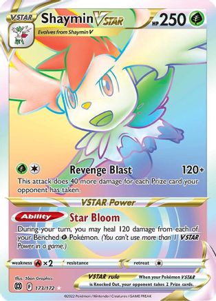Shaymin VSTAR (Secret) - 173/172 - Secret Rare