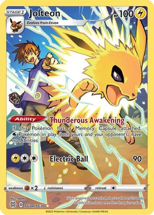 Jolteon - TG04/TG30 - Ultra Rare