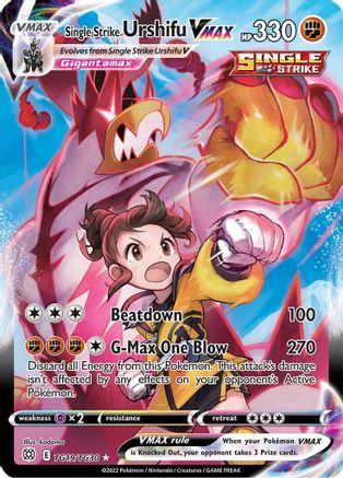 Single Strike Urshifu VMAX - TG19/TG30 - Ultra Rare