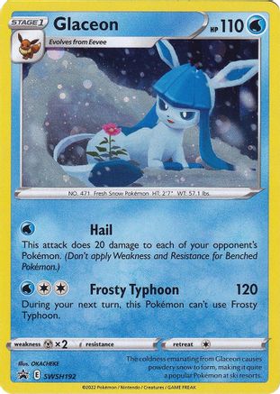 Glaceon - SWSH192 - Promo - Holofoil