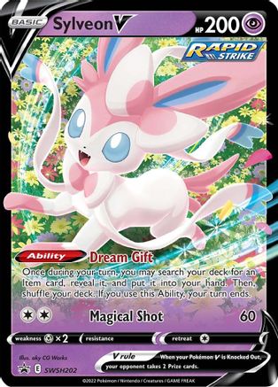 Sylveon V - SWSH202/307 - Promo - Holofoil