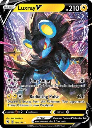 Luxray V - 050/189 - Ultra Rare