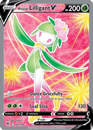 Hisuian Lilligant V (Full Art) - 162/189 - Ultra Rare