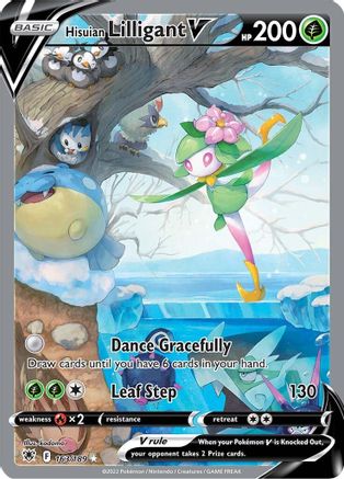 Hisuian Lilligant V (Alternate Full Art) - 163/189 - Ultra Rare