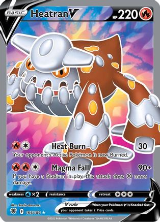 Heatran V (Full Art) - 165/189 - Ultra Rare