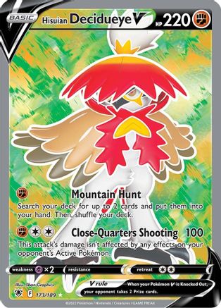 Hisuian Decidueye V (Full Art) - 173/189 - Ultra Rare