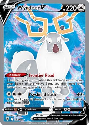Wyrdeer V (Full Art) - 180/189 - Ultra Rare