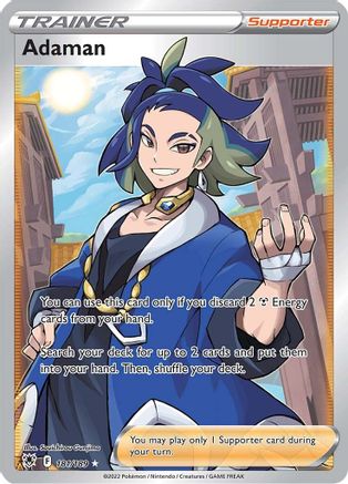 Adaman (Full Art) - 181/189 - Ultra Rare