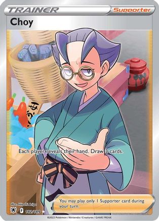 Choy (Full Art) - 182/189 - Ultra Rare