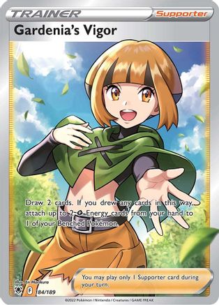 Gardenia's Vigor (Full Art) - 184/189 - Ultra Rare