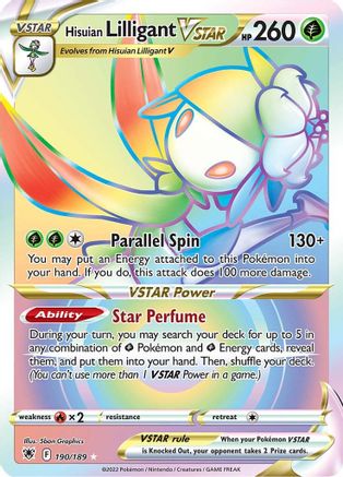 Hisuian Lilligant VSTAR (Secret) - 190/189 - Secret Rare