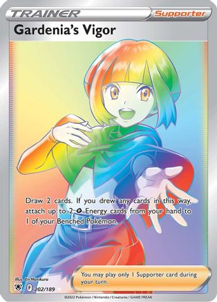 Gardenia's Vigor (Secret) - 202/189 - Secret Rare