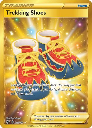 Trekking Shoes (Secret) - 215/189 - Secret Rare