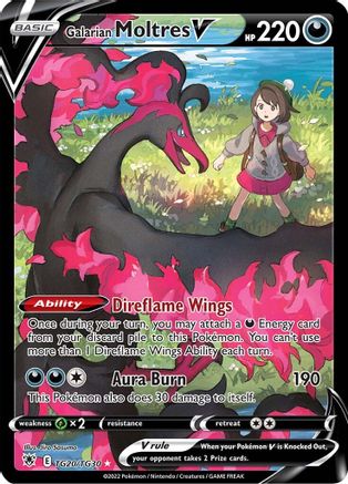 Galarian Moltres V - TG20/TG30 - Ultra Rare