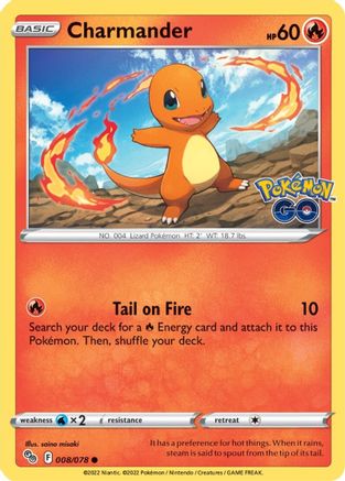 Charmander - 008/078 - Common - Reverse Holofoil