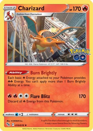 Charizard - 010 - Holo Rare - Holofoil