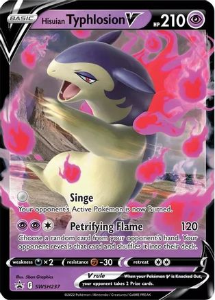 Hisuian Typhlosion V - SWSH237/307 - Promo - Holofoil