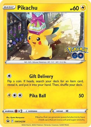 Pikachu - SWSH234 - Promo - Holofoil