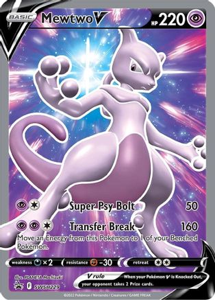 Mewtwo V - SWSH229 - Promo - Holofoil
