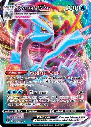 Kyurem VMAX - 049/196 - Ultra Rare - Holofoil