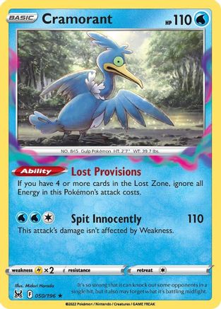 Cramorant - 050/196 - Rare