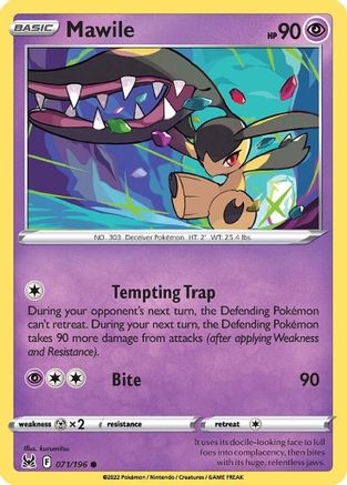 Mawile - 071/196 - Common - Reverse Holofoil