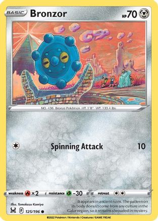 Bronzor - 125/196 - Common