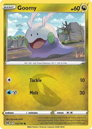 Goomy - 132/196 - Common - Reverse Holofoil