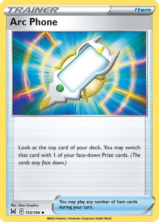 Arc Phone - 152/196 - Uncommon - Reverse Holofoil