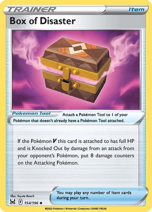 Box of Disaster - 154/196 - Uncommon - Reverse Holofoil