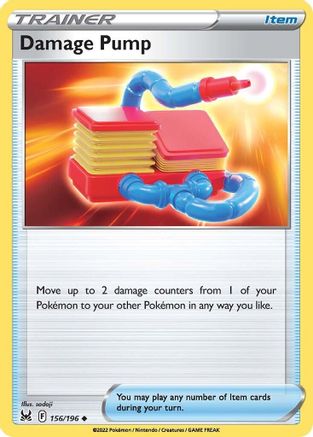 Damage Pump - 156/196 - Uncommon - Reverse Holofoil