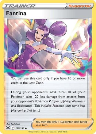 Fantina - 157/196 - Uncommon - Reverse Holofoil